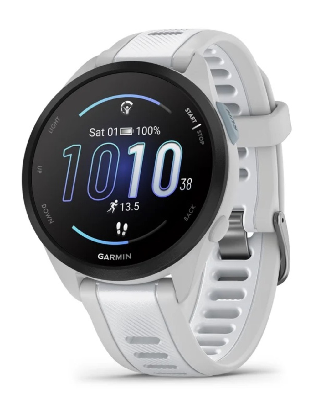 garmin Forerunner 165 White Sport GPS Watch